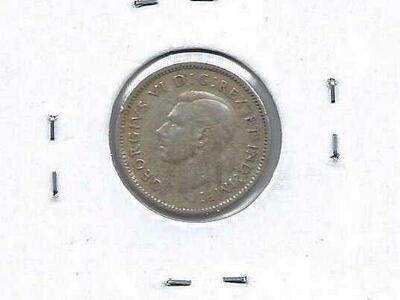 KM#43 CANADA 1944 SILVER DIME OBV