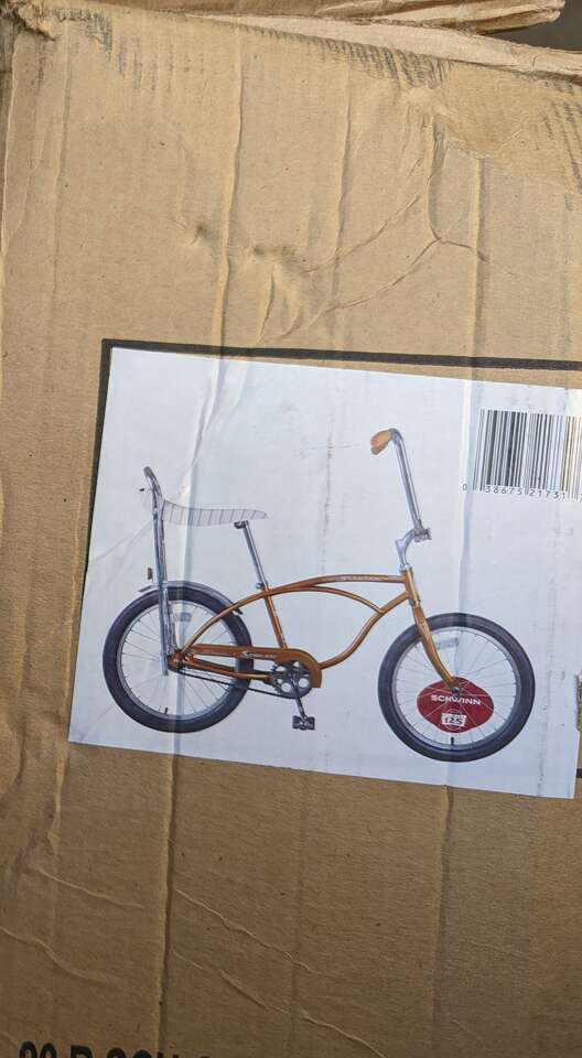 Schwinn bike/bicycle stingray new in the box/lowrider