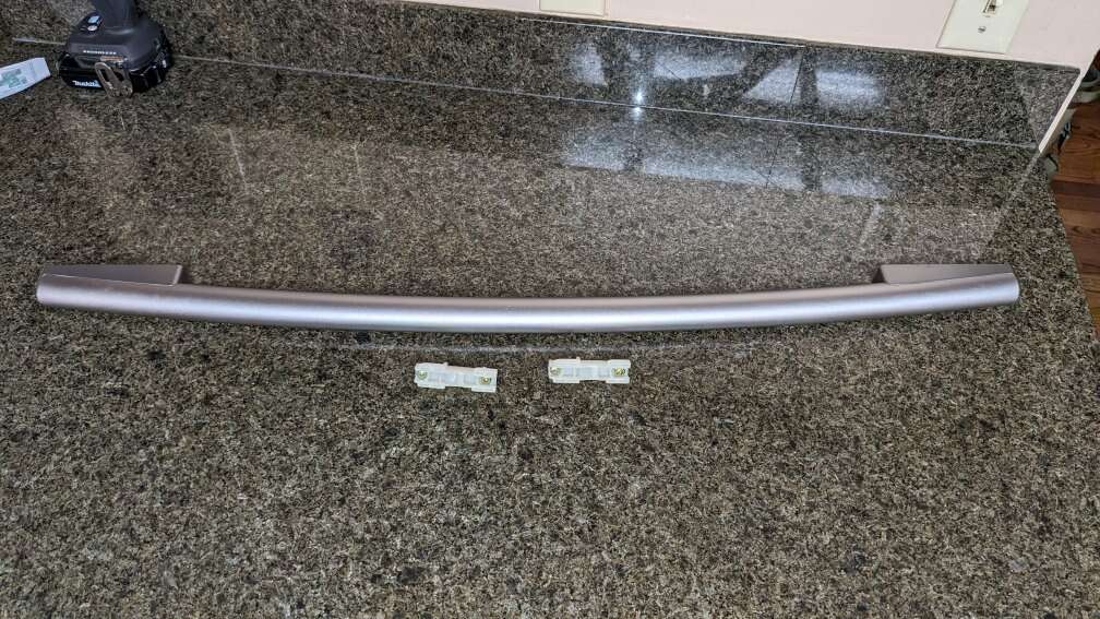 Samsung Side By Side Refrigerator door handle