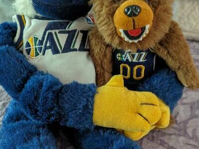 Utah Jazz Forever Collectable basketball Bear and