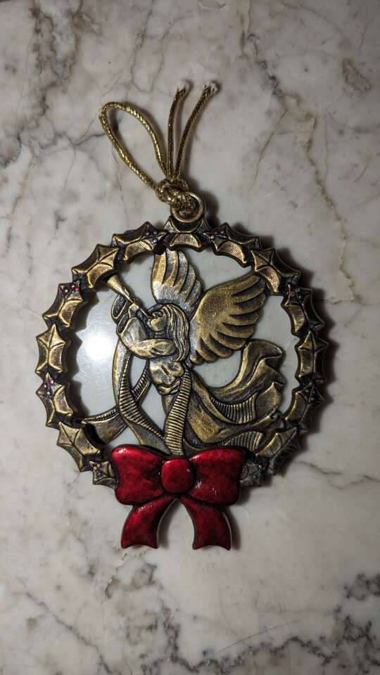 Vintage Gloria Duchin Holiday Ornament, Angel, 199