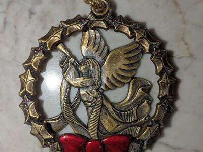 Vintage Gloria Duchin Holiday Ornament, Angel, 199