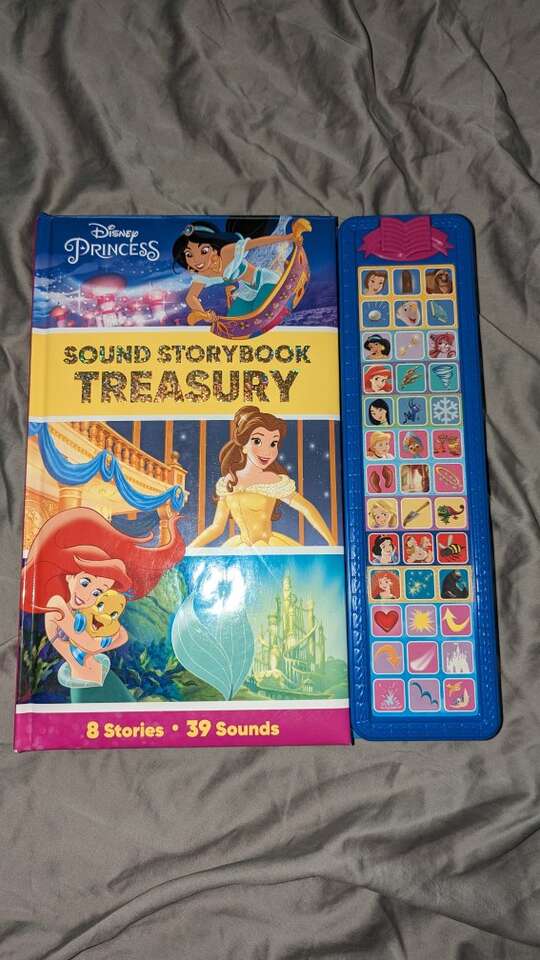 Sounds Treasury Disney Princess Book

In good cond