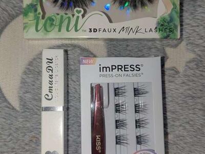 New *Sealed* Eyelash extensions, Faux Lashes, and
