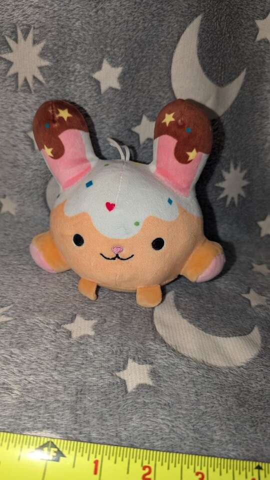 Smooshy Mushy Plush Bitsy Bunny Toy 2018 6.5" Plu