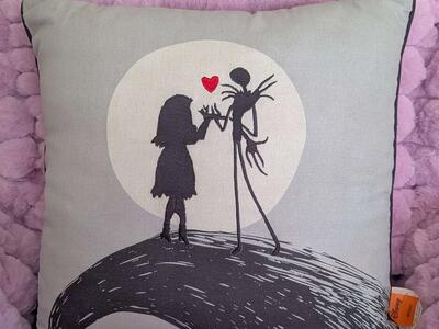 The Nightmare Before Christmas Jack And Sally Thro