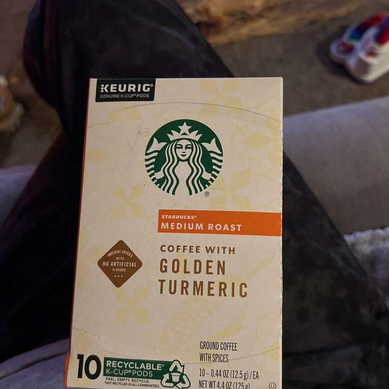 Starbucks Keurig Coffee With Termeric