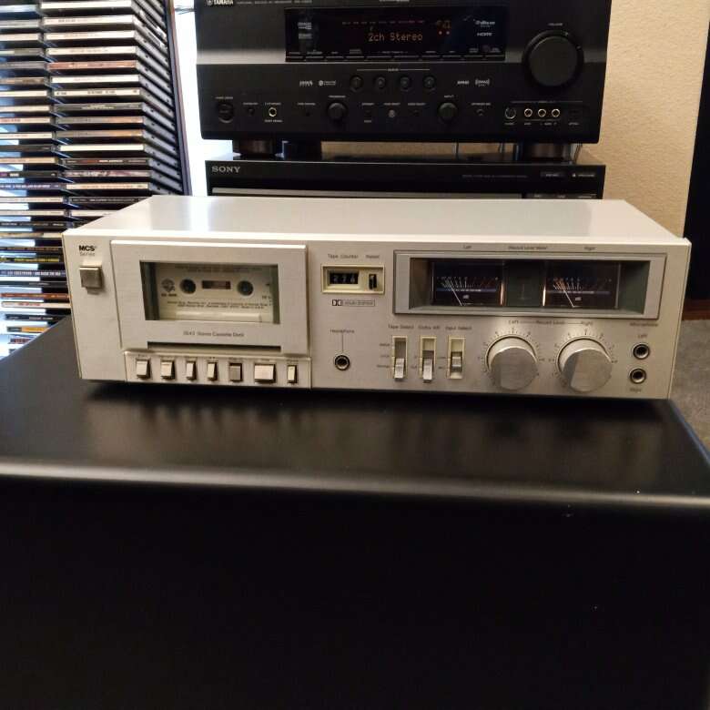 MCS3543 Stereo Cassette Deck.Works… Electronics