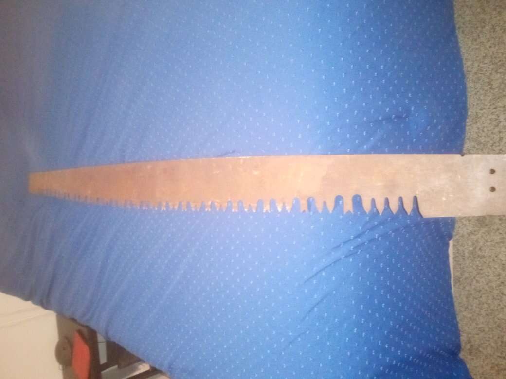 vintage 6' two-man crosscut saw