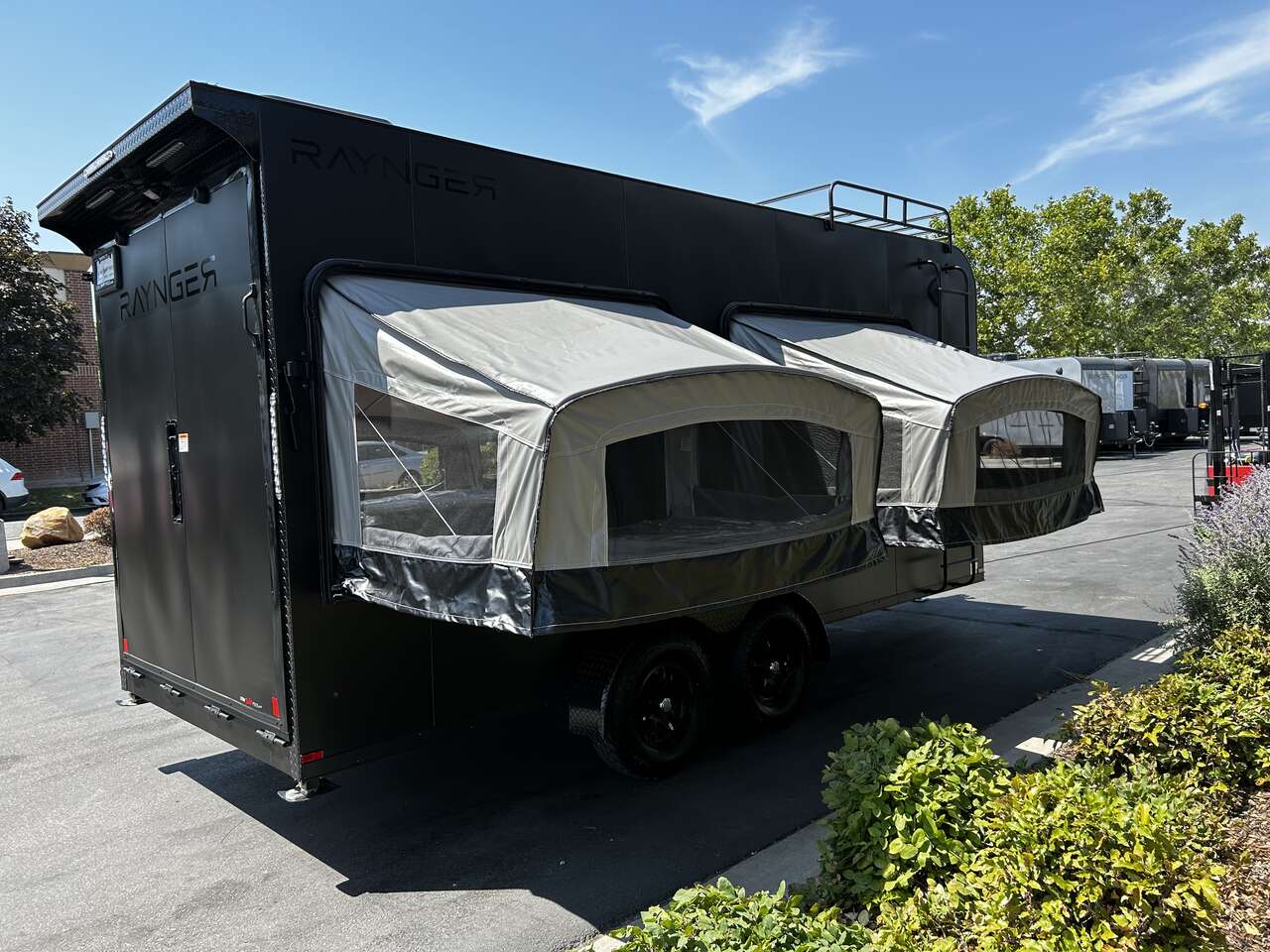 7x18 Off Road Toy Hauler Enclosed Cargo Camper UTV/ATV Pkg, Insulat RAYNGER 2025