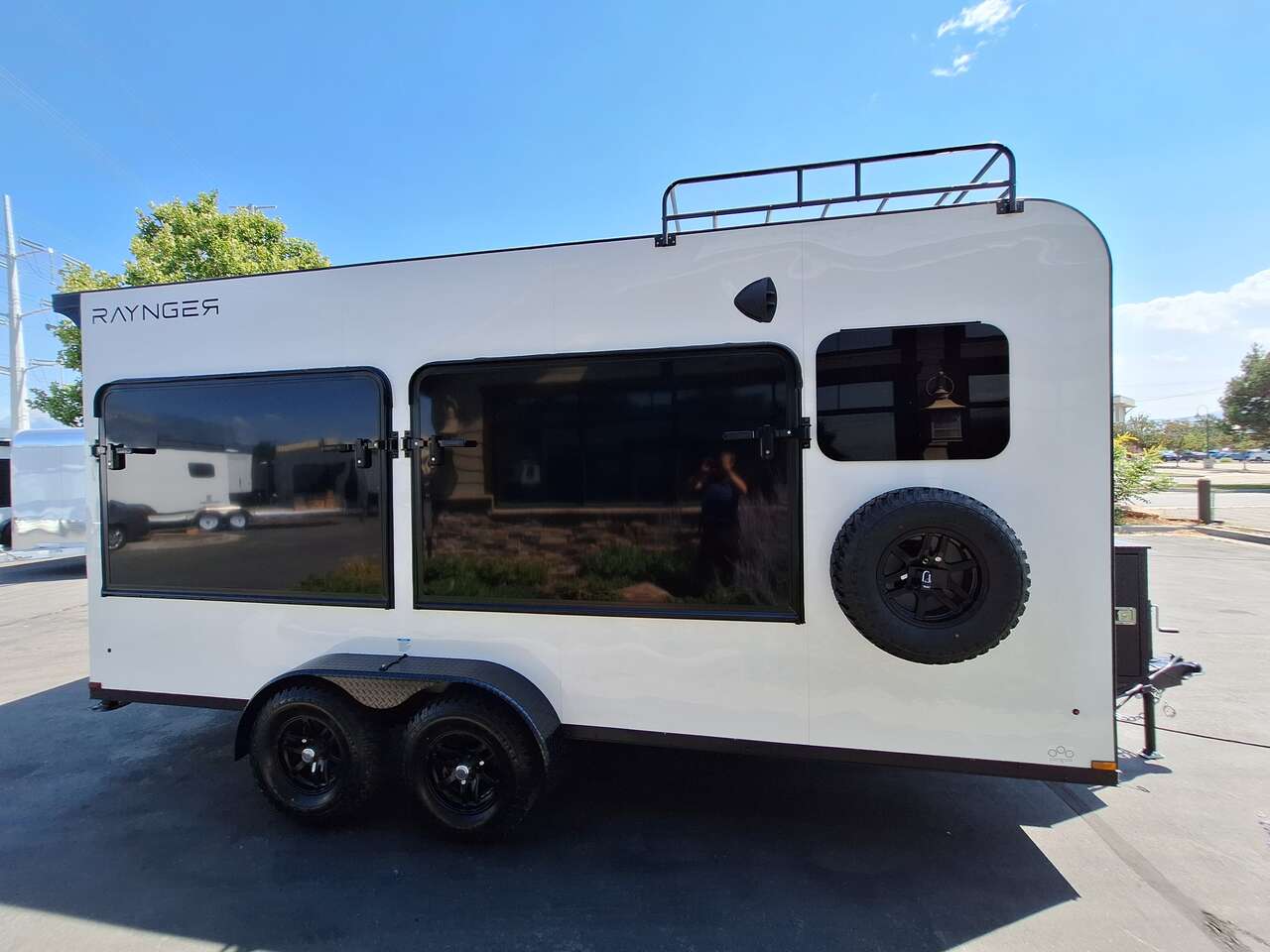 7x18 Off Road Toy Hauler Enclosed Cargo Camper UTV Pkg