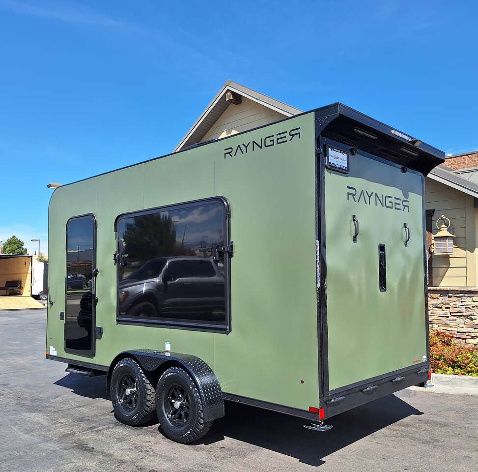 RAYNGER 7x16 Off Road Toy Hauler Camper RV UTV/ATV Pkg Trailer