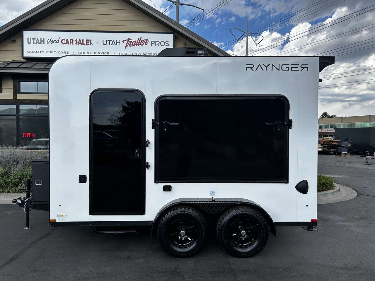 RAYNGER 7x13 Off Road Toy Hauler Camper RV UTV/ATV Pkg Trailer