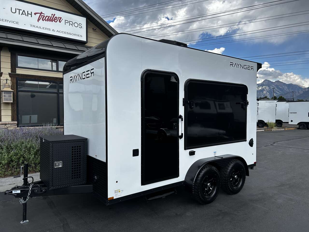 RAYNGER 7x13 Off Road Toy Hauler Travel Trailer Camper RV UTV/ATV Pkg Trailer