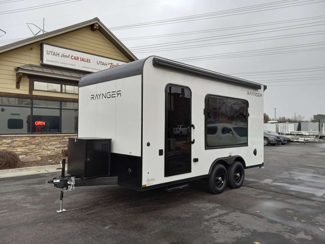 Raynger 10k - 8x16 / 8.5x16 Toy Hauler Camper Enclosed Cargo UTV/ATV Trailer