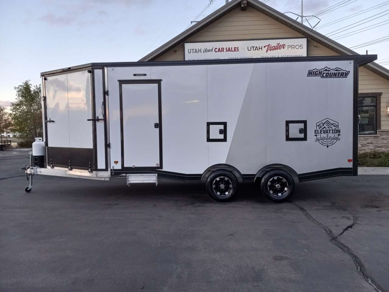 8x18 / 8.5x18 10K Toy Hauler Travel Trailer UTV/Snow Enclosed All Aluminum High Country High Country 2025
