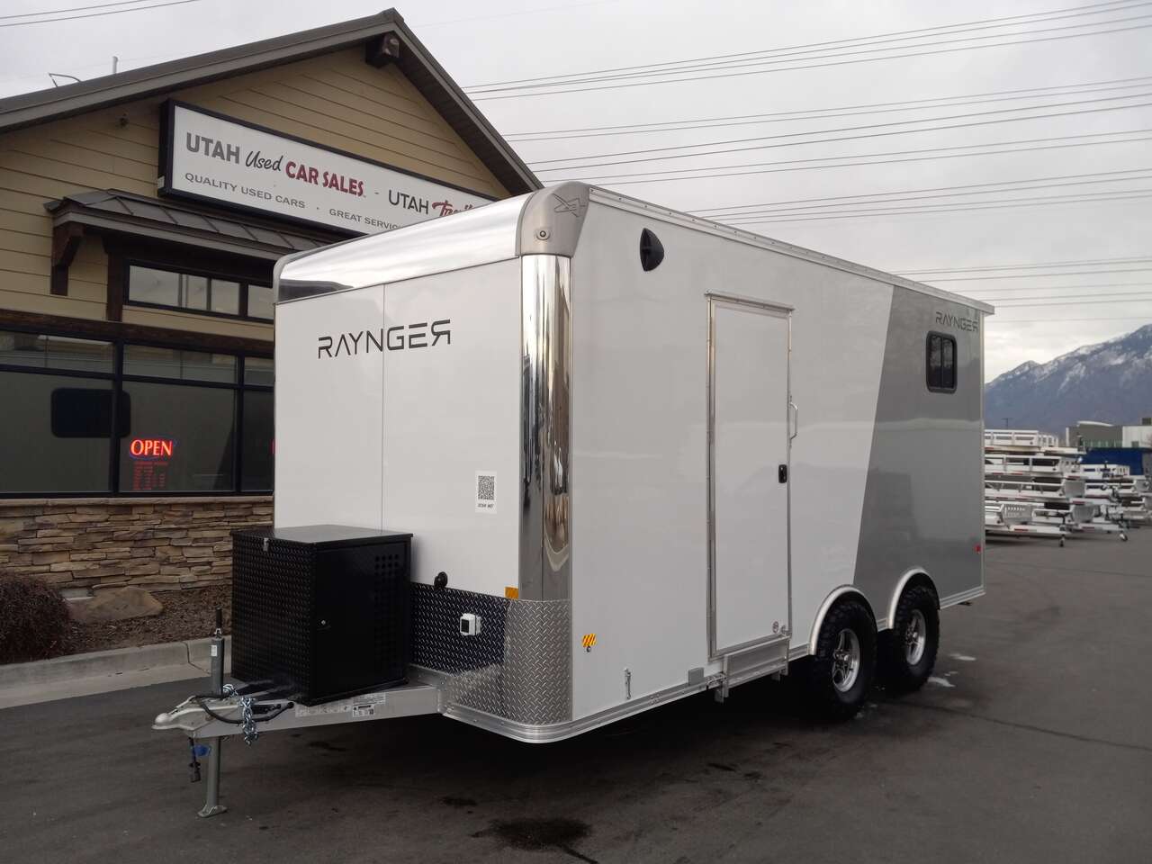 8x18 / 8.5x18 Toy Hauler Camper Enclosed Cargo Aluminum Raynger