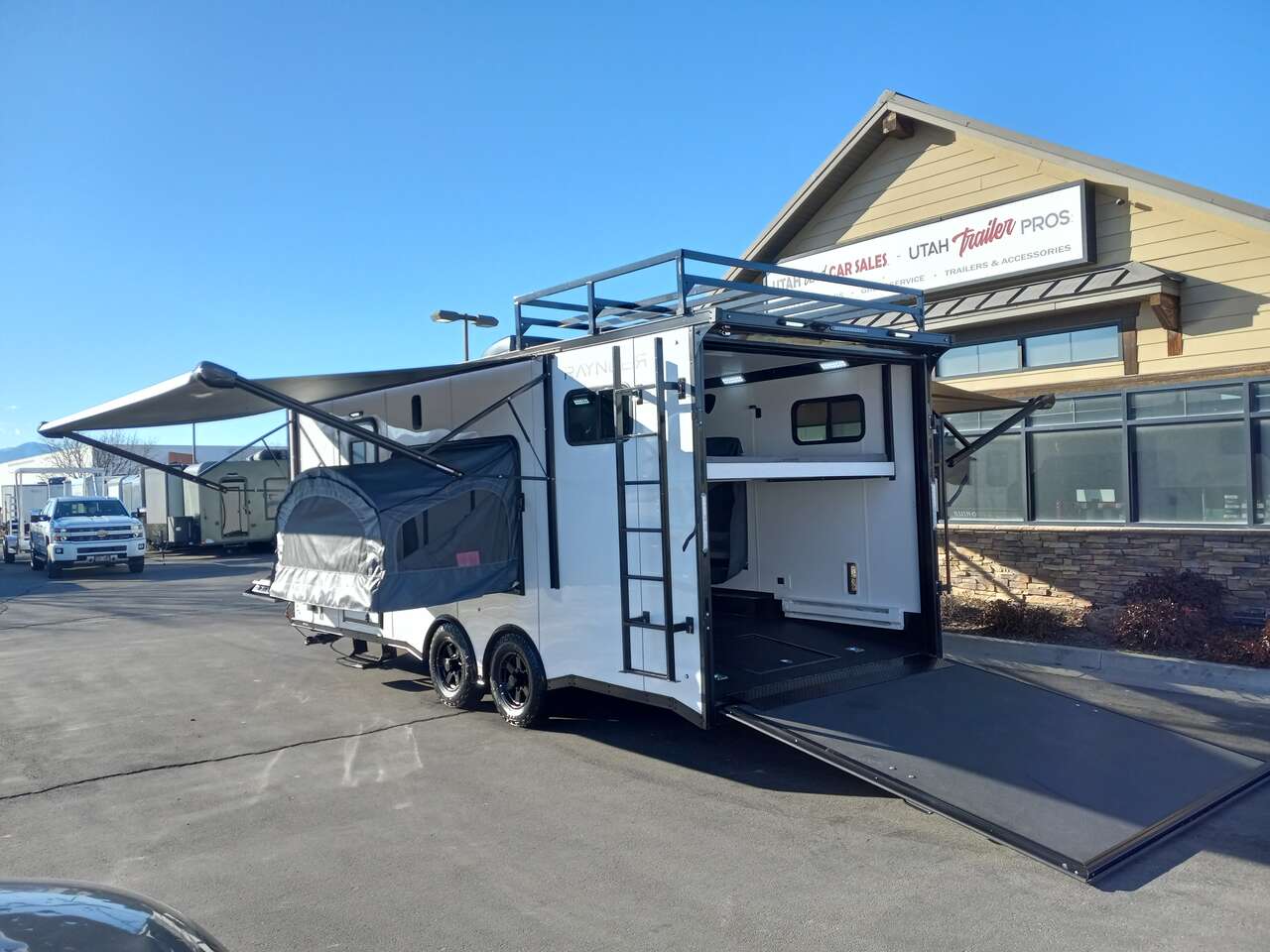 RAYNGER 8x22 / 8.5x22 Toy Hauler Travel Trailer Enclosed Cargo Trailer