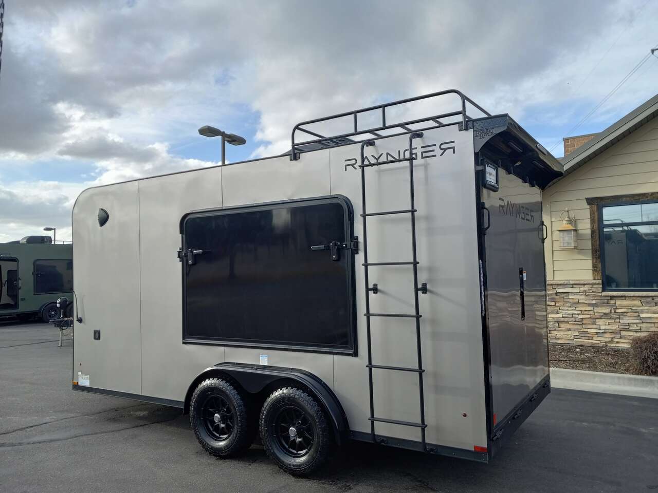 RAYNGER 7x16 / 7.5x16 Toy Hauler Travel Trailer Enclosed Cargo Conversion