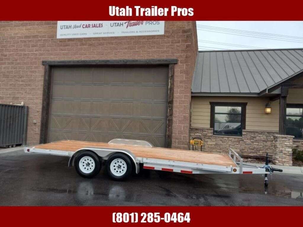 7x18 Car Hauler/ATV/UTV/Utility Aluminum Trailer Baughman 2026