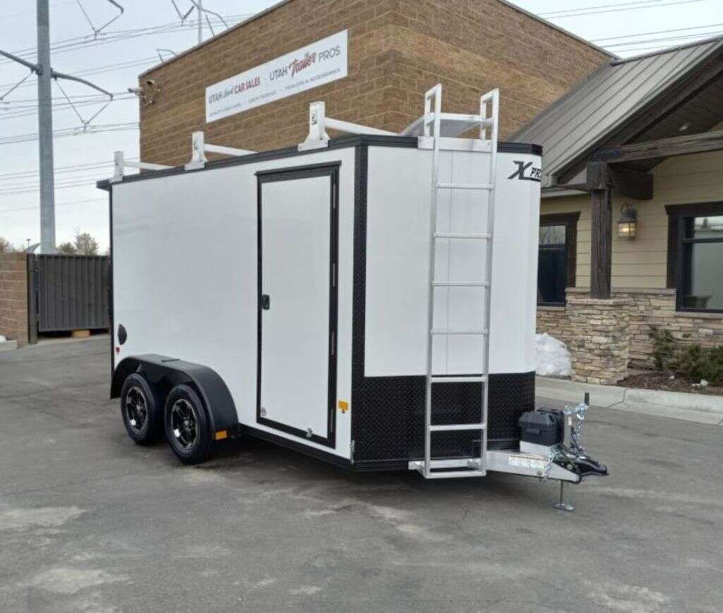 7x12 Enclosed Contractor All-Aluminum Trailer Xpress 2027