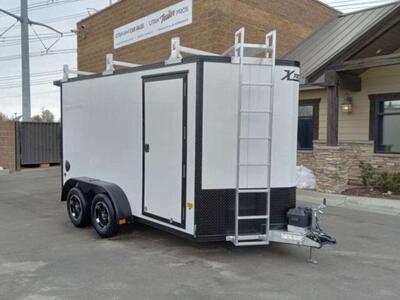 7x12 Enclosed Contractor All-Aluminum Trailer Xpress 2027