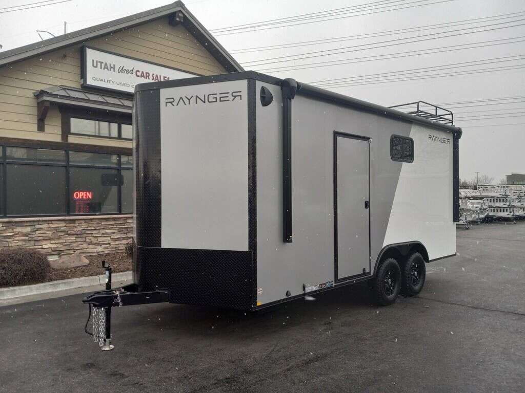 8x18 / 8.5x18 Off Road Toy Hauler Camper Enclosed Cargo UTV/ATV Pkg RAYNGER 2025