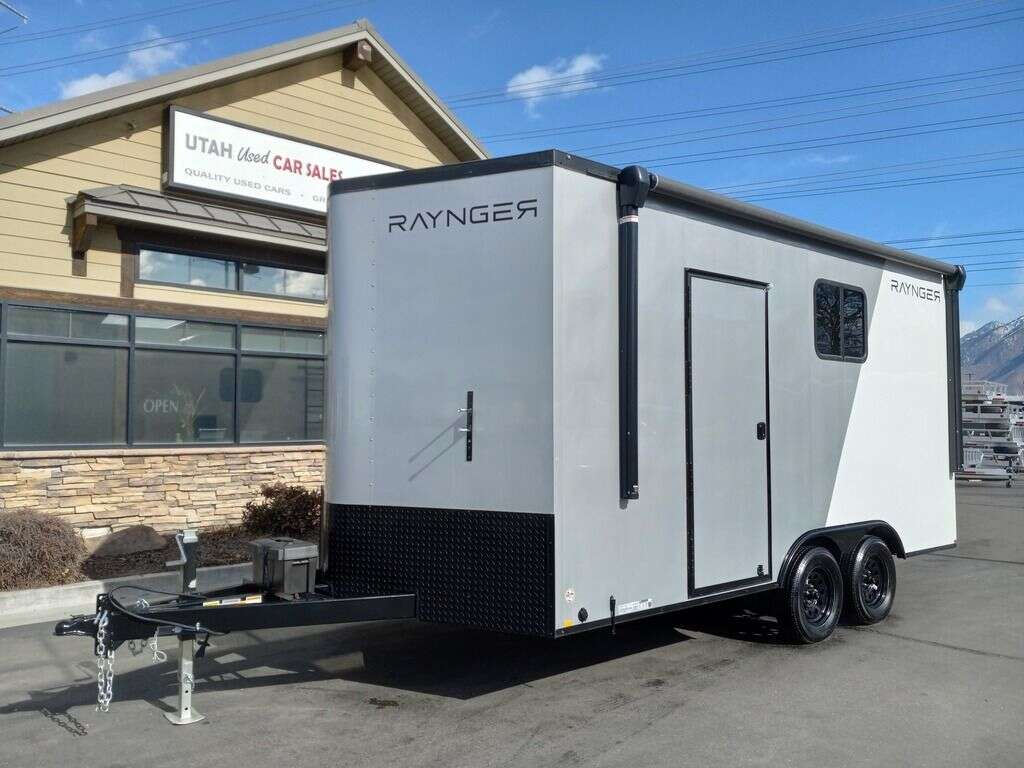 8x16 / 8.5x16 Off Road Toy Hauler Camper Enclosed Cargo UTV/ATV Pkg Raynger 2026