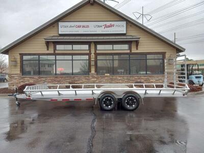 7x20 Utility ATV/UTV Side Load Angled Side All Aluminum Deck Baughman 2026