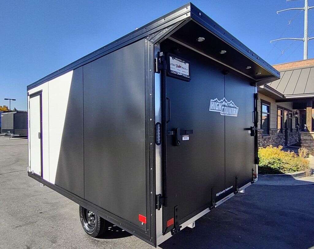 8x12 / 8.5x12 Enclosed Snowmobile Trailer All Aluminum High Country High Country 2026