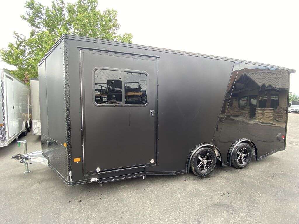 8x18 / 8.5x18 BLACKOUT PREMIUM UTV Enclosed Cargo All Aluminum Xpress 2026