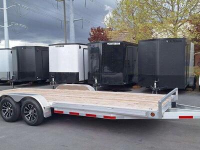 BLOWOUT SALE! 7x20 Toy Hauler/Car Hauler/ATV/UTV/Utility Aluminum Trailer Baughman 2026