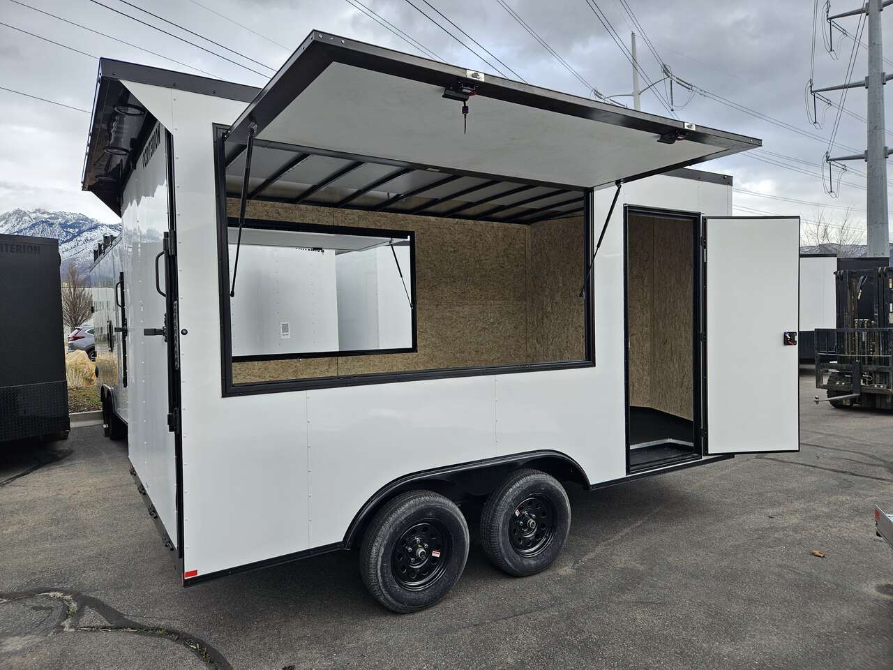 8x14 / 8.5x14 Concession, .030 Aluminum, Food Trailer Enclosed Cargo
