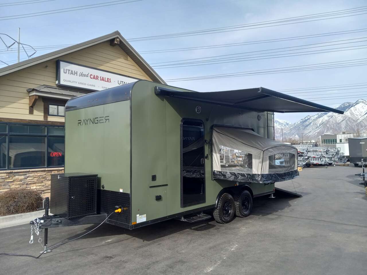 Raynger 8x18 / 8.5x18 Toy Hauler Travel Trailer Bumper Pull Camper RV