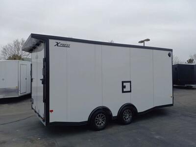 8x18 / 8.5x18 Enclosed Cargo .080 All Aluminum UTV/ATV Trailer