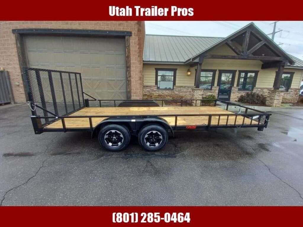 Echo 7x17 Utility/ATV/UTV Side Ramps Trailer Echo 2026