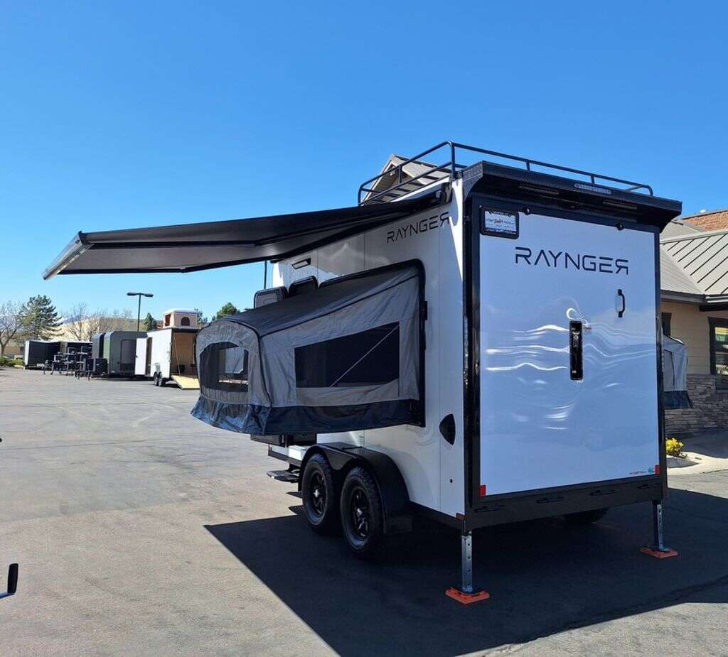 RAYNGER 7x13 Off Road Toy Hauler Camper UTV/ATV Pkg, Insulated, A/C, Heat Raynger 2026