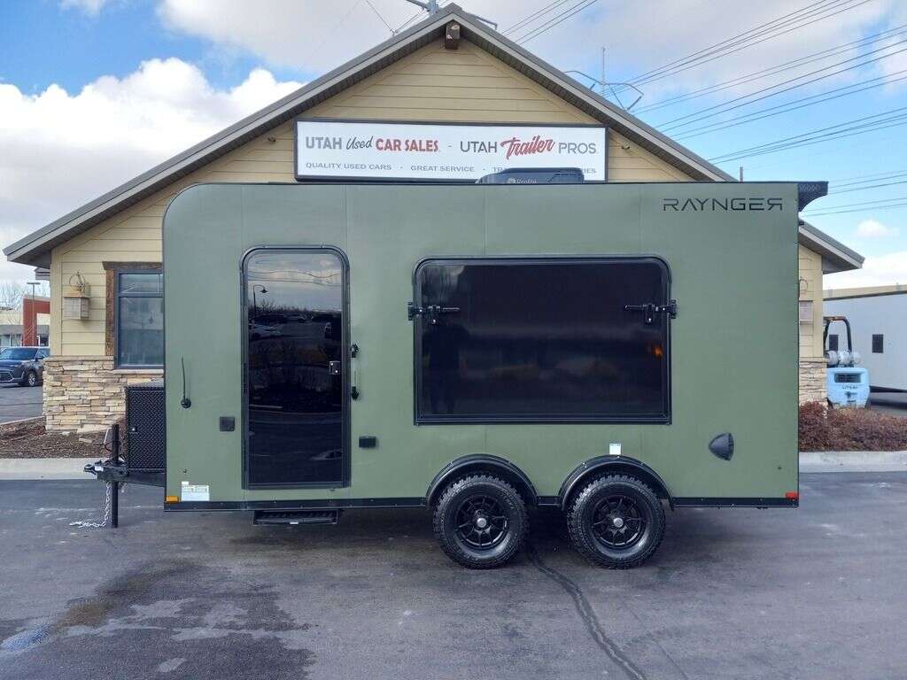 7x16 / 7.5x16 Toy Hauler Enclosed Cargo Camper UTV/ATV Off Road Pkg Raynger 2026