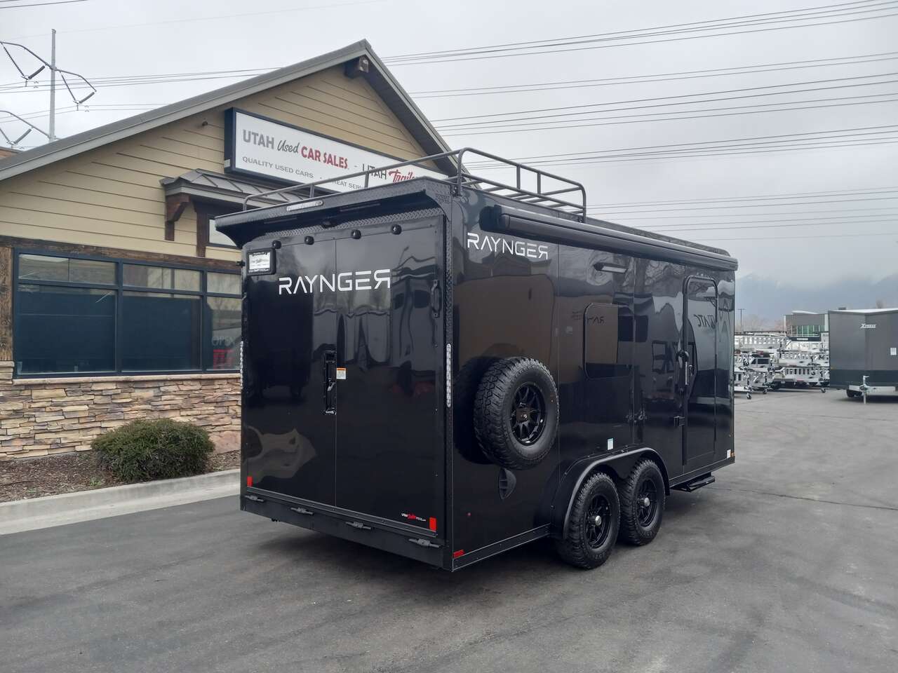 RAYNGER 7x16 / 7.5x16 Toy Hauler Travel Trailer Enclosed Cargo Conversion