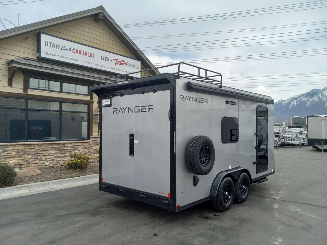 7x16 / 7.5x16 toy hauler travel trailer enclosed cargo conversion Camper RV