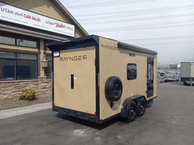 RAYNGER 7x16 / 7.5x16 Toy Hauler Travel Trailer Enclosed Bumper Pull