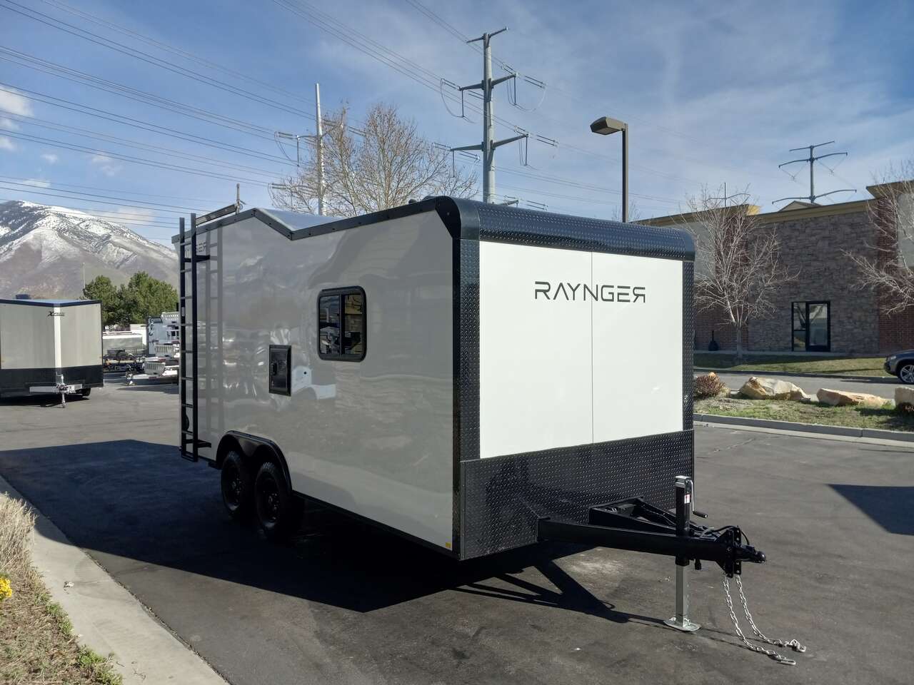 8x18 / 8.5x18 Off Road Toy Hauler Travel Trailer Enclosed Cargo UTV/ATV Pkg