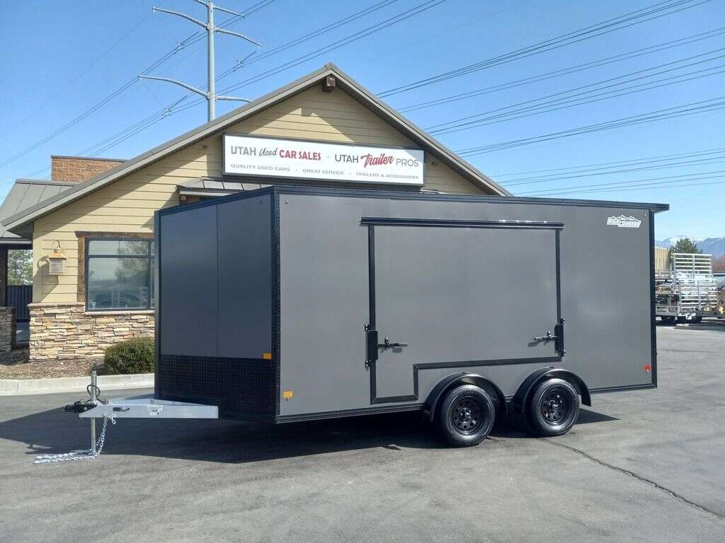 7x16 / 7.5x16 Enclosed Cargo .080 All Aluminum Escape Door UTV/ATV Pkg High Country 2026