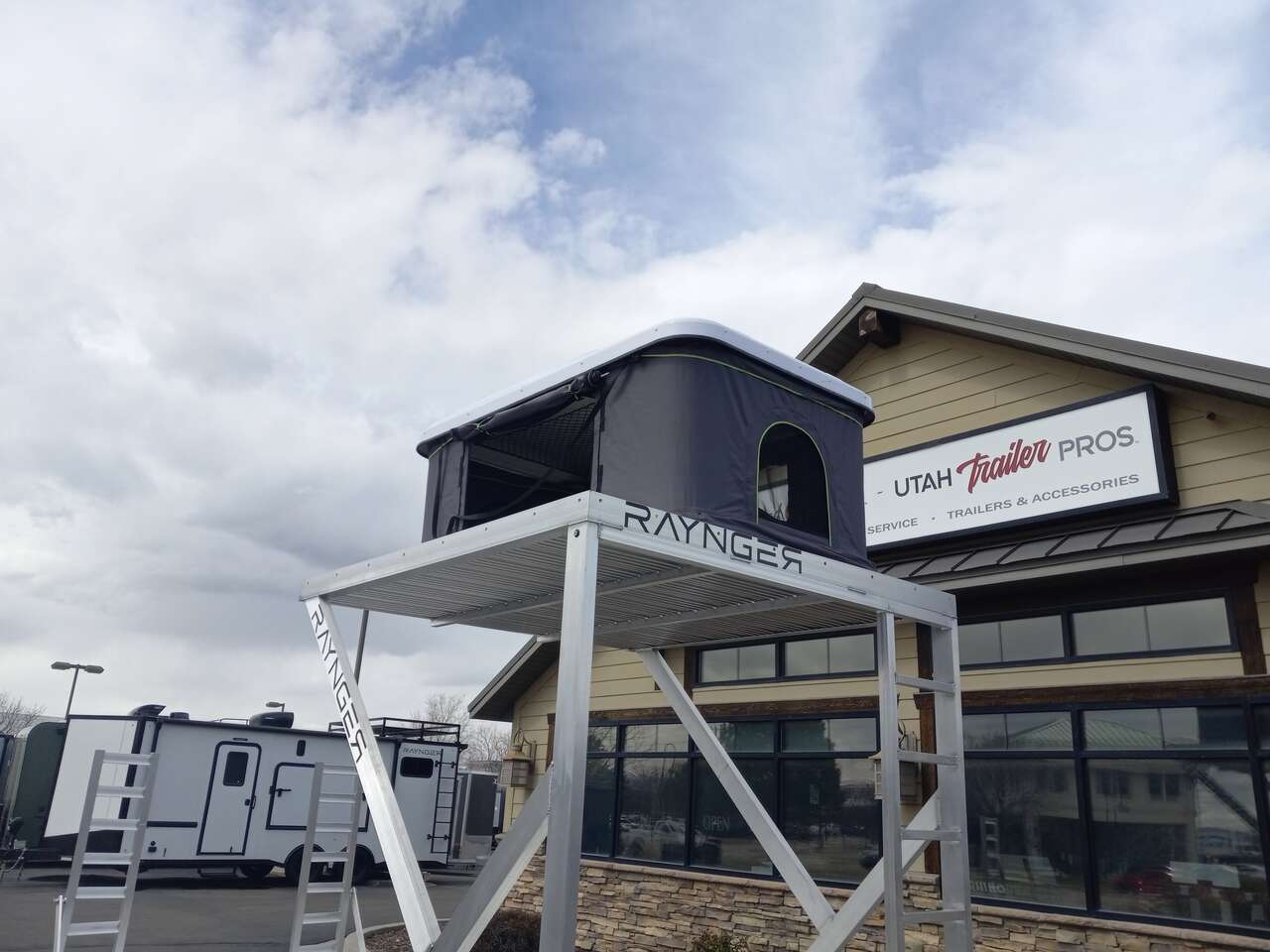 7x18 Off Road Toy Hauler Roof Top Tent Camper UTV/ATV RV Raynger 2025