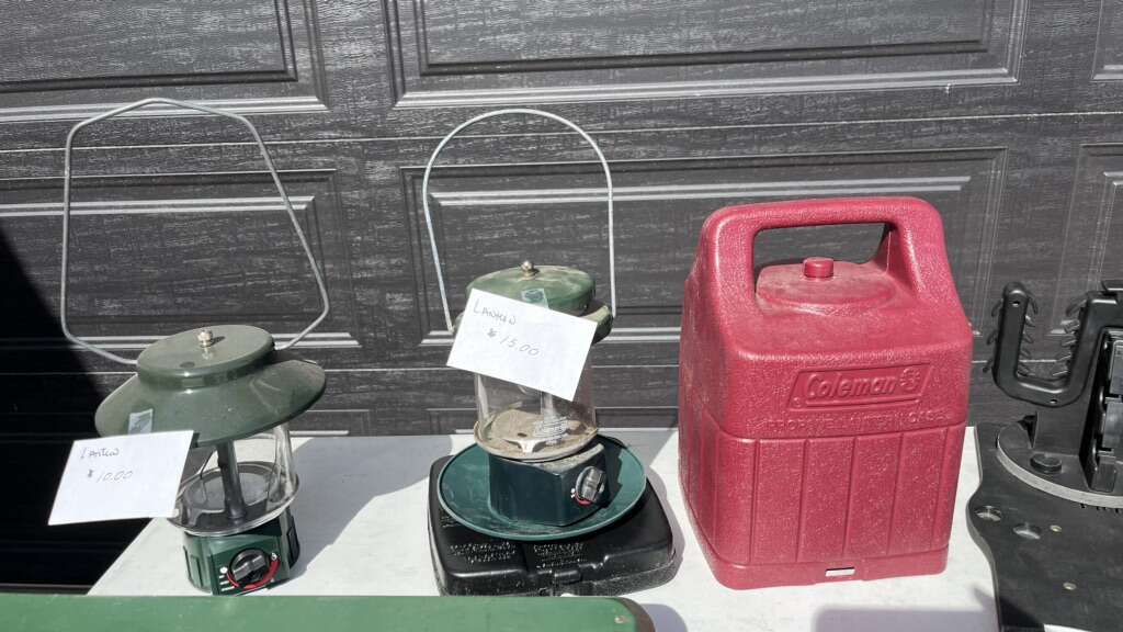 Coleman Gas Camping Lanterns