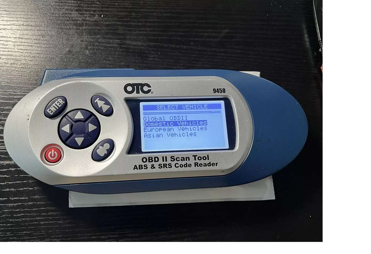 OTC 9450 Blue Backlit Display OBD-II Scan Tool & ABS/SRS Code Scanner Reader