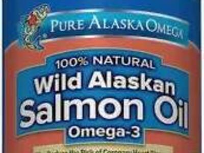 3 Bottles of WILD ALASKAN SALMON OIL OMEGA 3 - BRAND NEW, 100 MG, 210 SOFTGELS