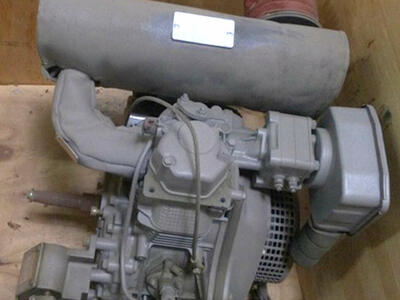 Yanmar L70 Diesel Engine Pull / Electric Start Military Surplus 3k Generator