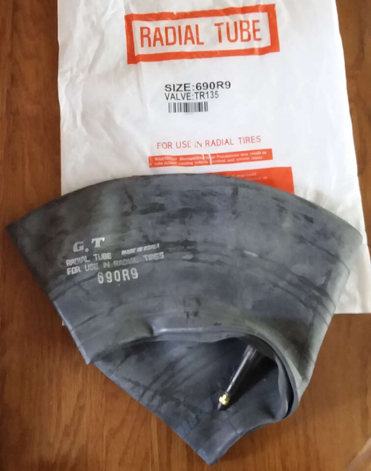 GT Forklift Tire Radial Inner Tube TR135 Valve Stem 690R9 Heavy Duty Military Surplus