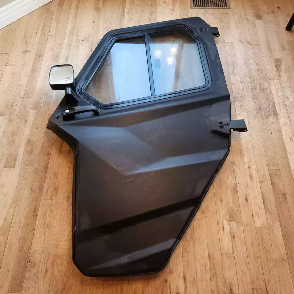 Both OEM 2017-2018 Honda Pioneer 700 Hard Front Doors & Brackets - SB5 0SU95-HL3-104A